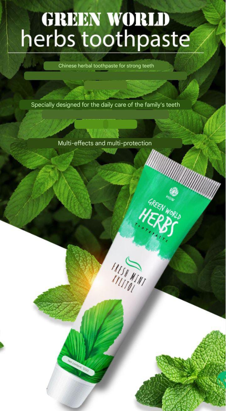Herbs Toothpaste Fresh Mint