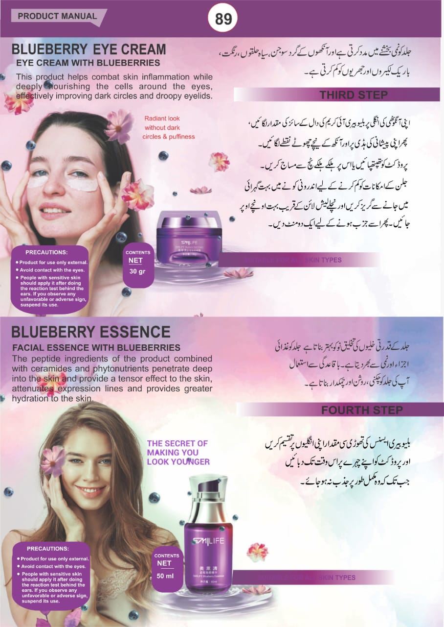 Blueberry Beauty Kit Combo (Smilife) 💜