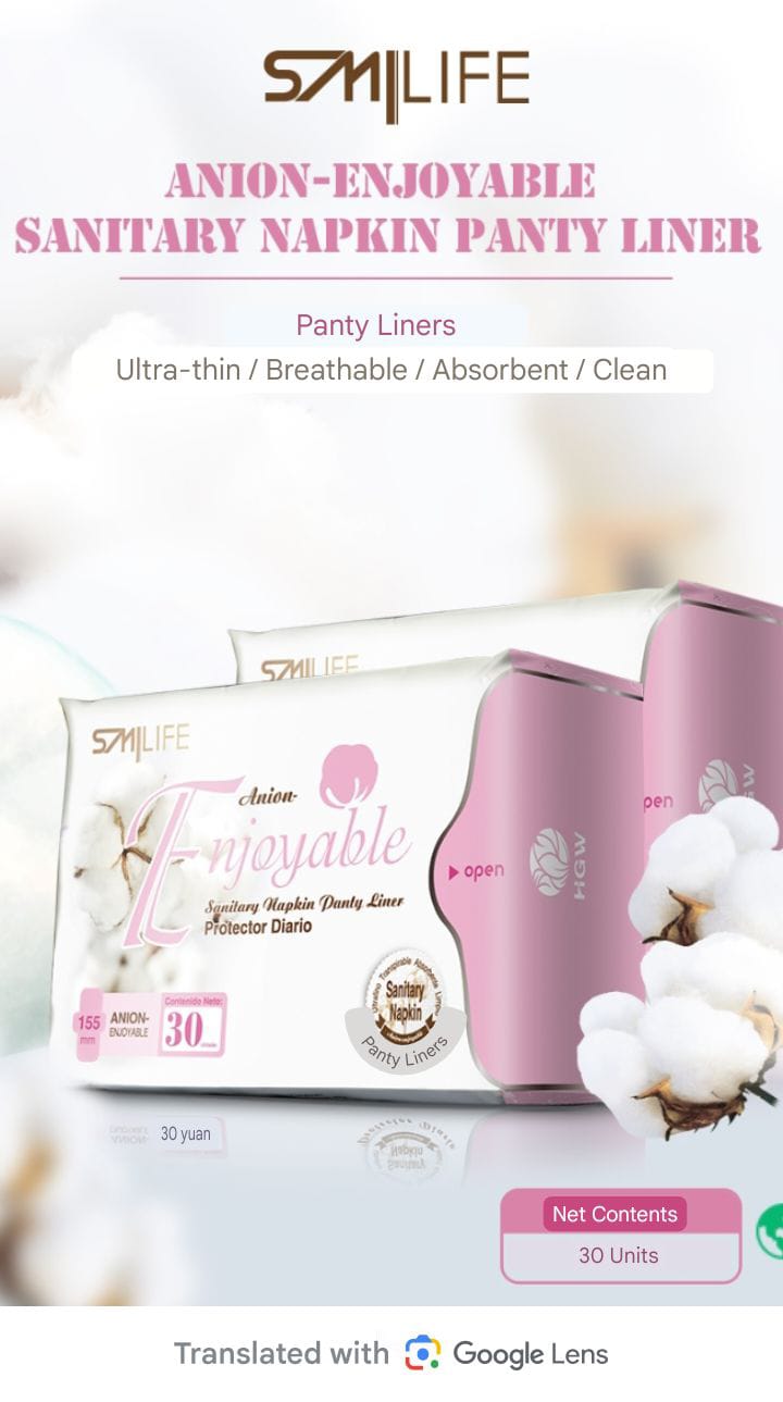 SMILIFE Sanitary Napkin Panty Liner (Anio-Enjoyable)