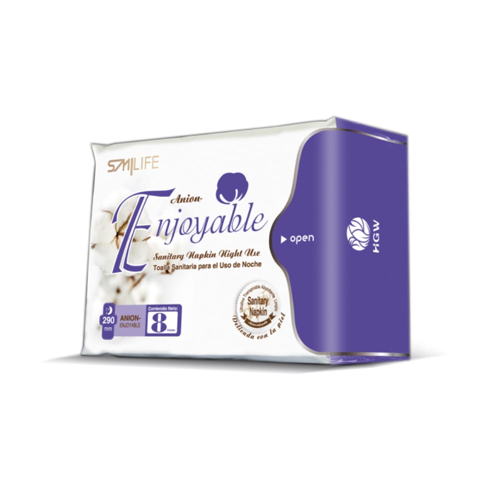 SMILIFE Sanitary Napkin Night Use (Anio-Enjoyable)