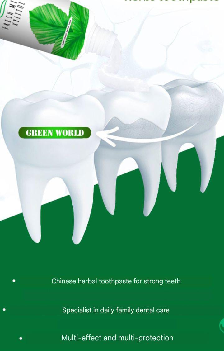 Herbs Toothpaste Fresh Mint