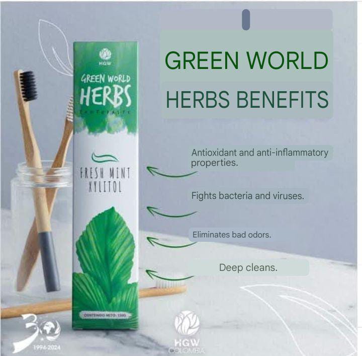 Herbs Toothpaste Fresh Mint